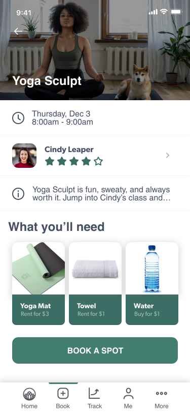 Book - Class Details