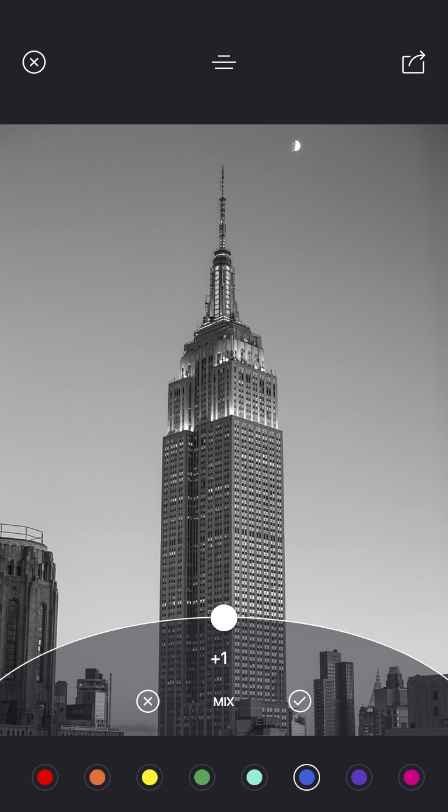 Camera Noir - Channel Mixer