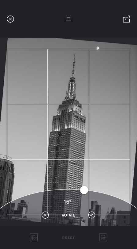 Camera Noir - Rotate