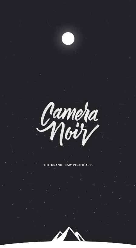 Camera Noir - Splash