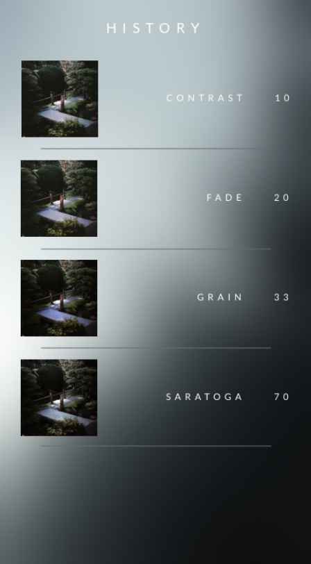 Filmm - Edit History