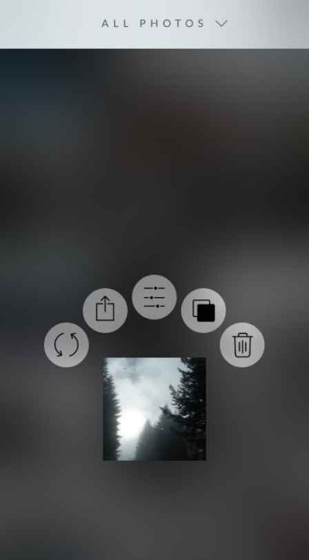 Filmm - Photo Options